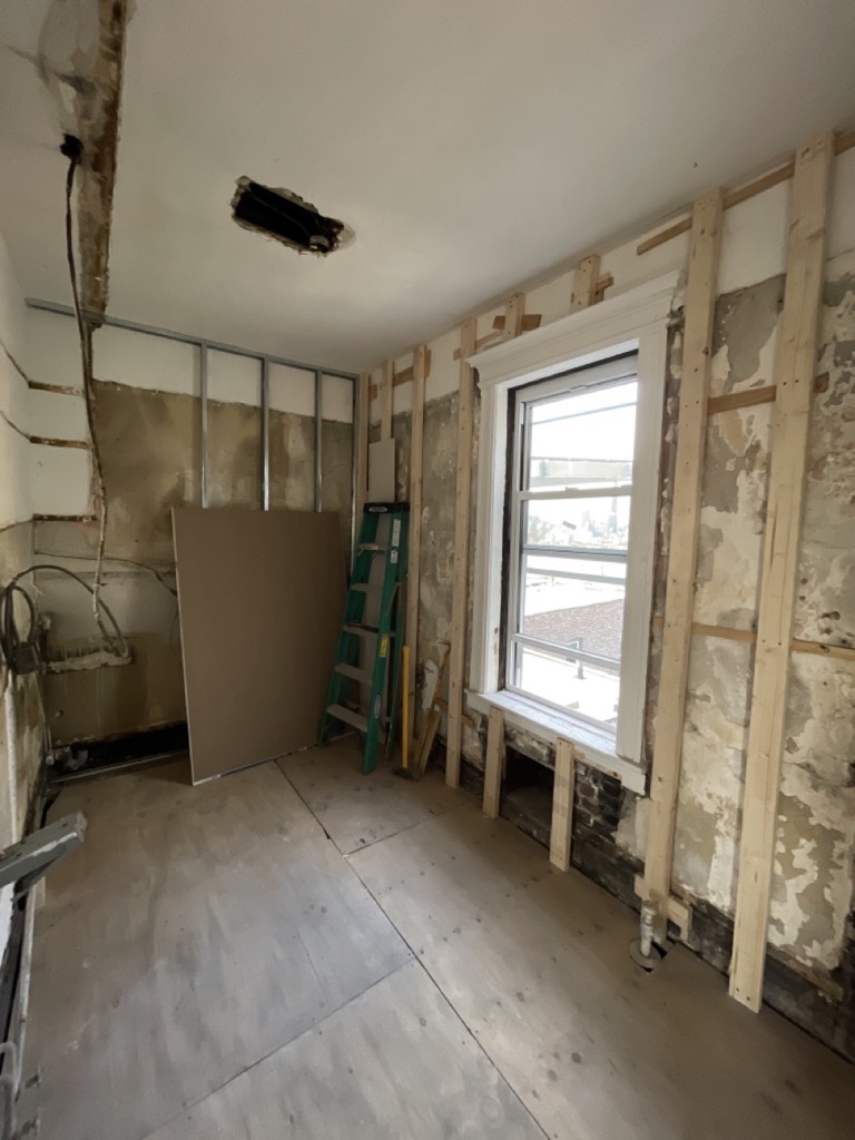 Rough-in for plumbing and electrical — 1